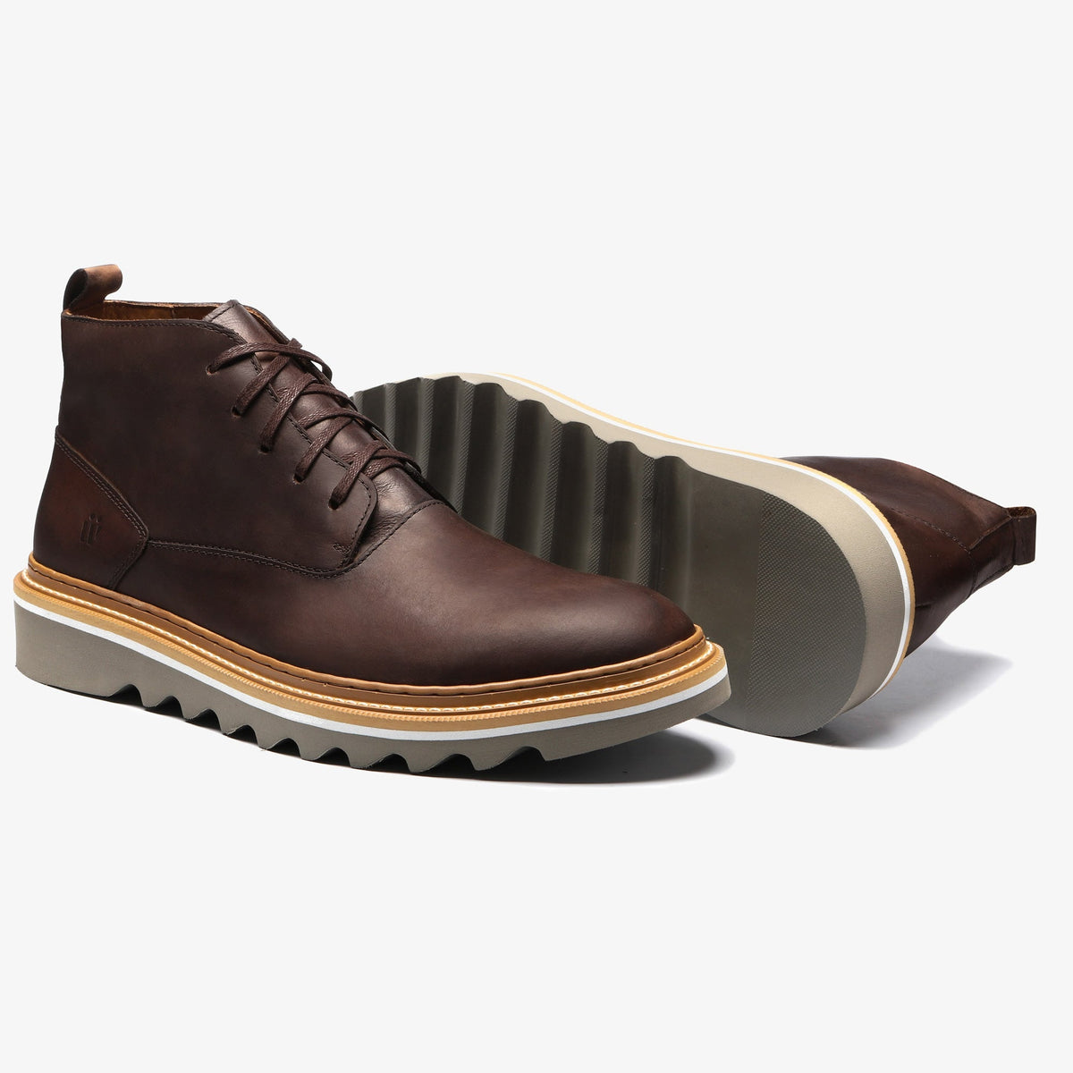 Bota Masculina Marrom Tratorada - Malaga